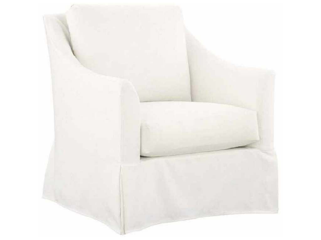 Gabby Home SCH-1006  Baldwin Swivel Chair Slipcovered