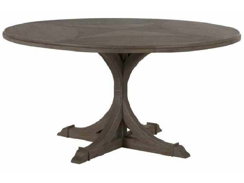 Gabby Home SCH-167235  Adams Round Dining Table Gray