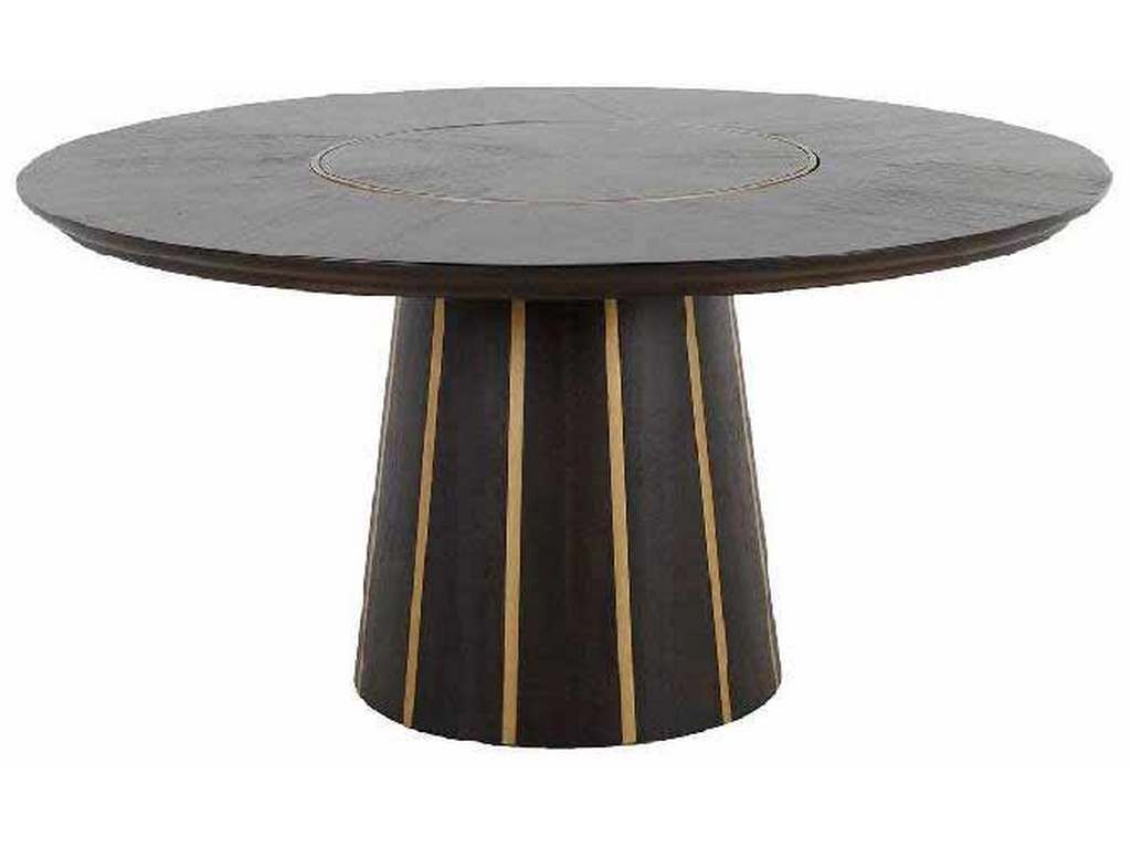Gabby Home SCH-192250  Morgan Dining Table Dark Brown
