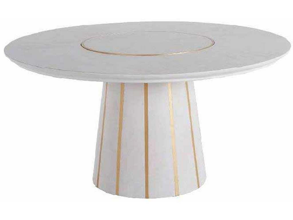 Gabby Home SCH-192251  Morgan Dining Table White