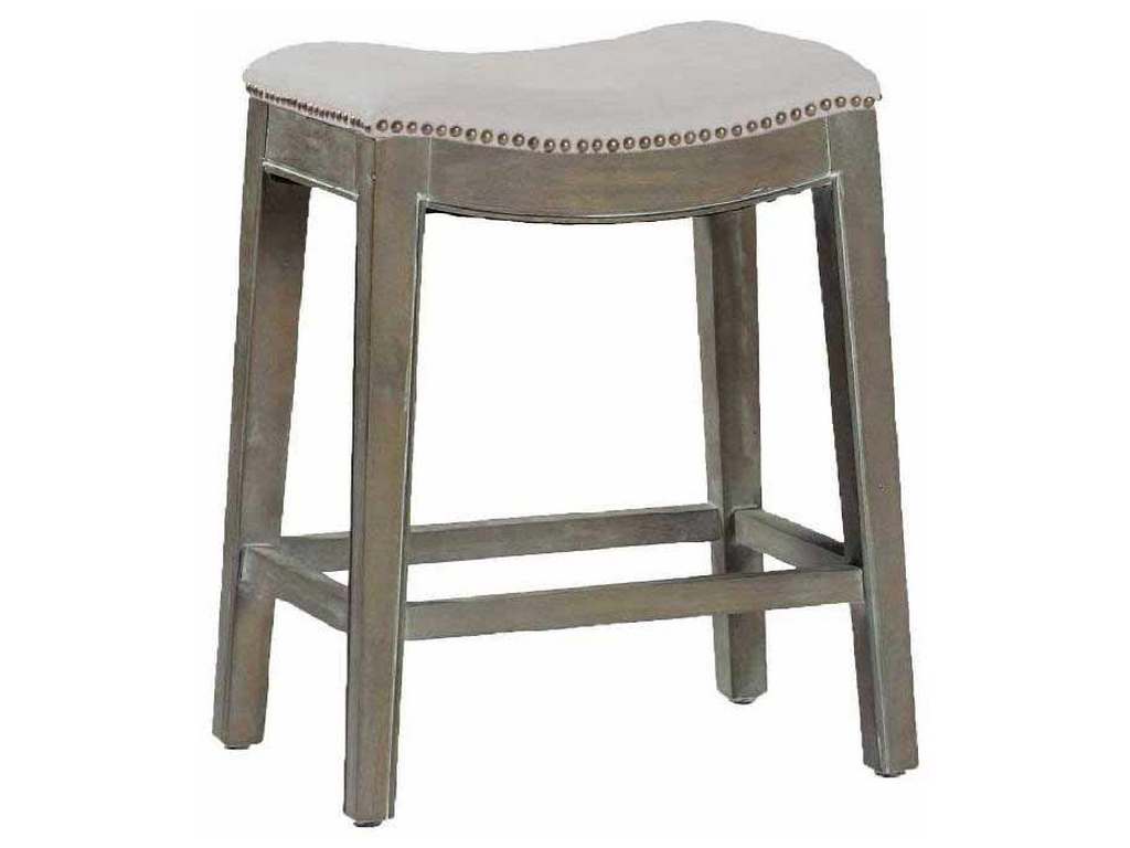 Gabby Home SCH-575-S300-F03  Vivian 24 inch Counter Stool Burnished Oak