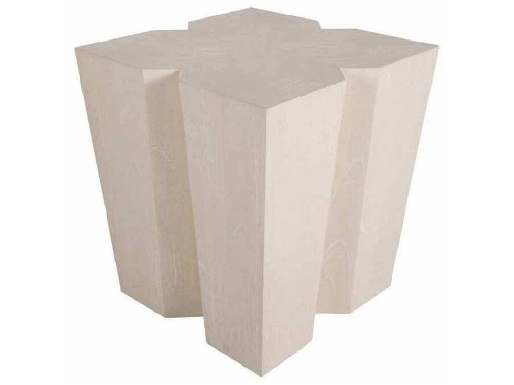 Gabby Home SCH-170230  Arthur Side Table Cerused White