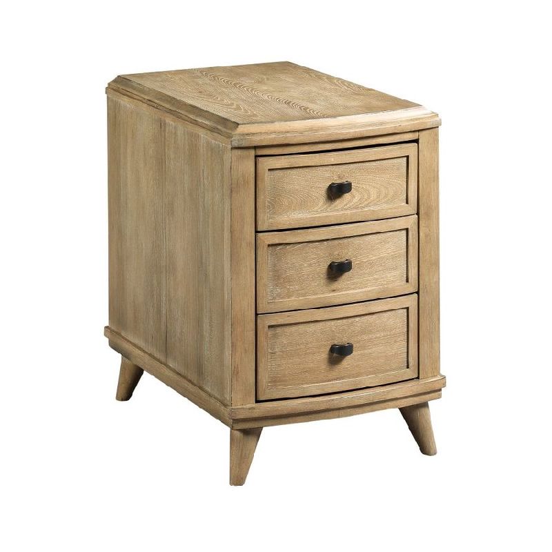 Hammary 834-916 Oblique Charging Chairside Table