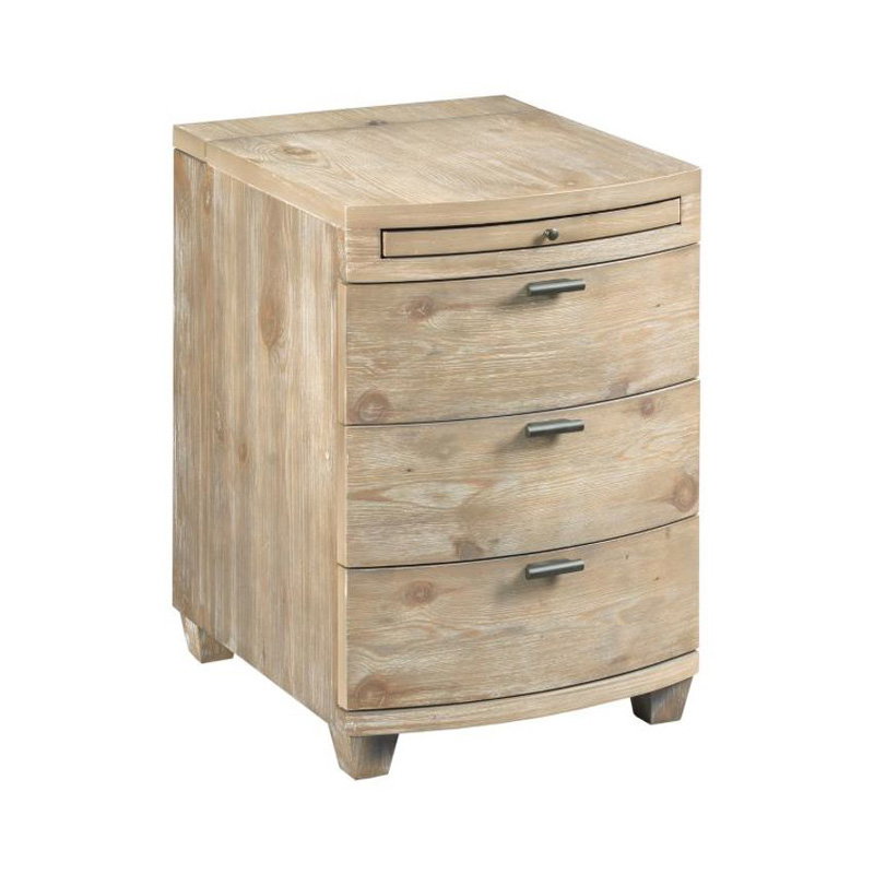 Hammary 200-025 Chairsides Driftwood Bowfront Chairside