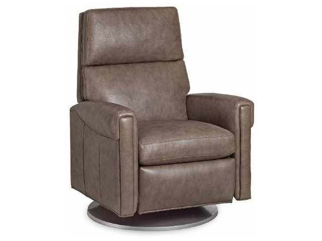 Hancock and Moore 7152-S-PRB  Manning Swivel Recliner With Battery