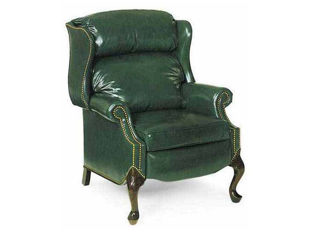 Hancock and Moore 1005  Alexander Bustle Back High-Leg Recliner