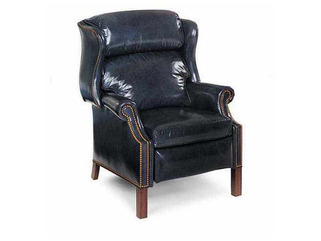 Hancock and Moore 1001  Browning Bustle Back High Leg Recliner