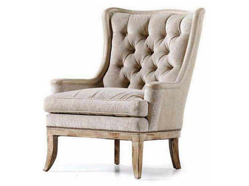 Hancock and Moore 5014 Editors Tufted Chair