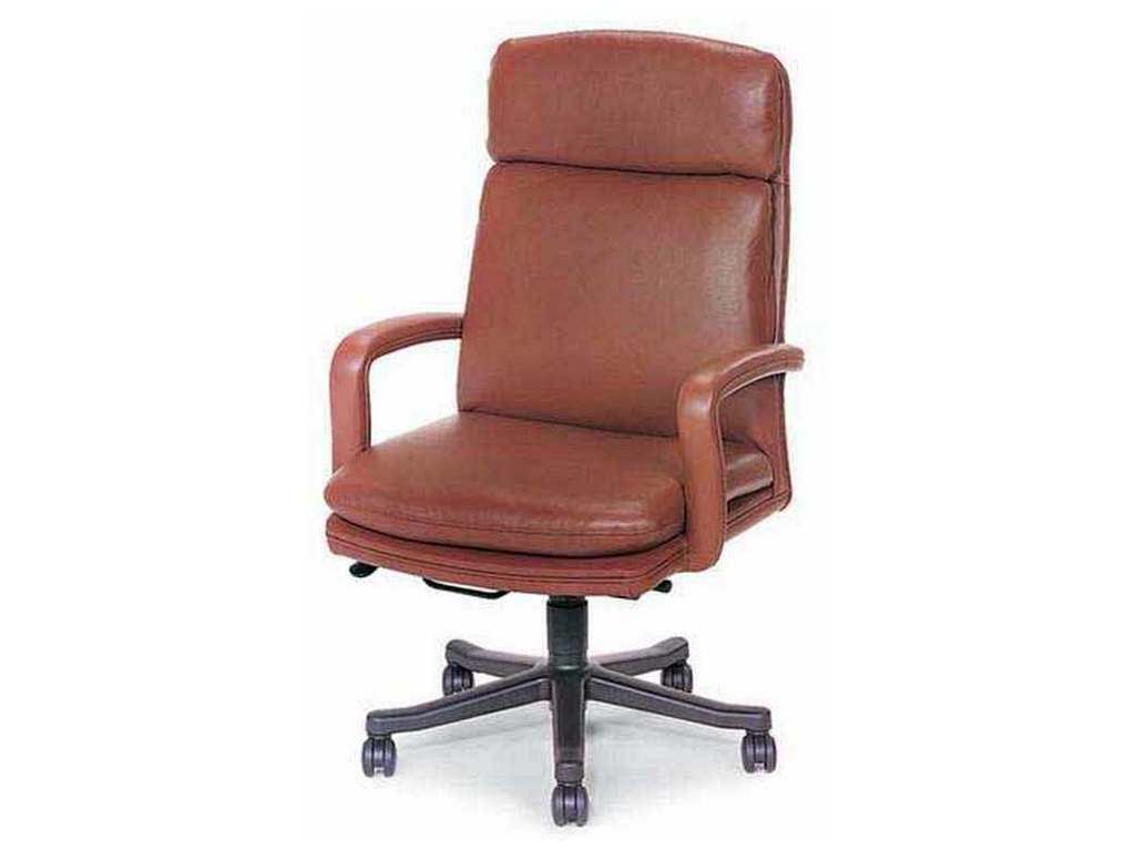Hancock and Moore 9177ST-PL  Marquis High Back Open Arm Swivel Tilt Pneumatic Lift Chair