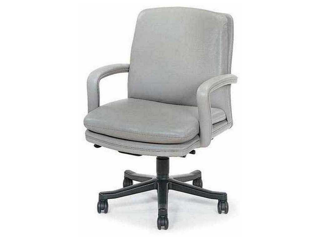 Hancock and Moore 9176ST-PL  Marquis Low Back Open Arm Swivel Tilt Pneumatic Lift Chair