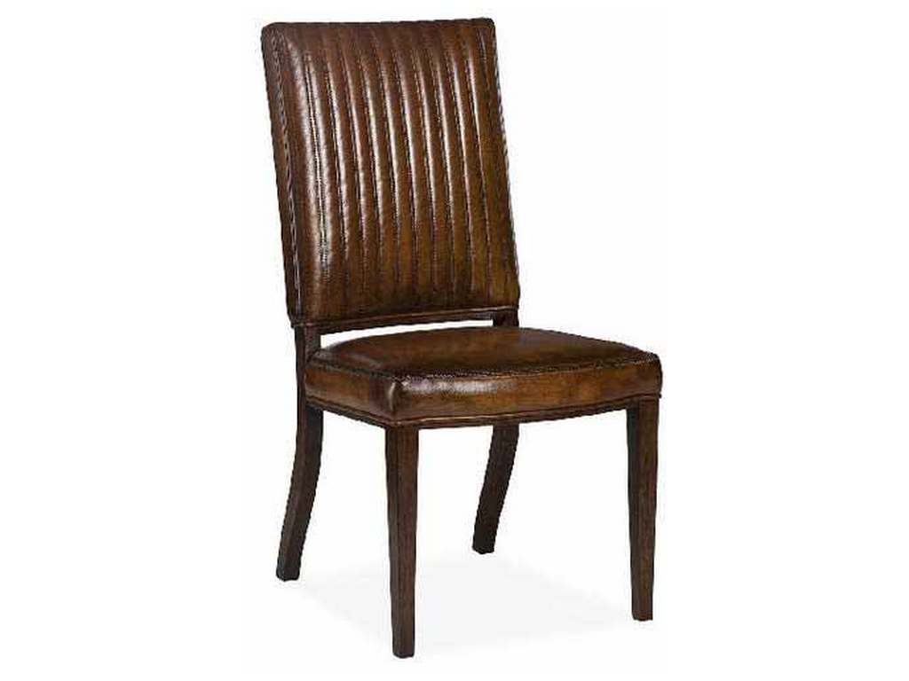 Hancock and Moore 6600-CH Davenport Channel Quilted Dining Side Chair Hancock and Moore 6600-CH Davenport Channel Quilted Dining Side Chair