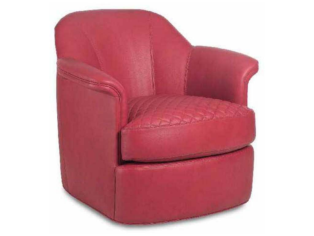 Hancock and Moore 6204-S  Rave Quilted Swivel Chair