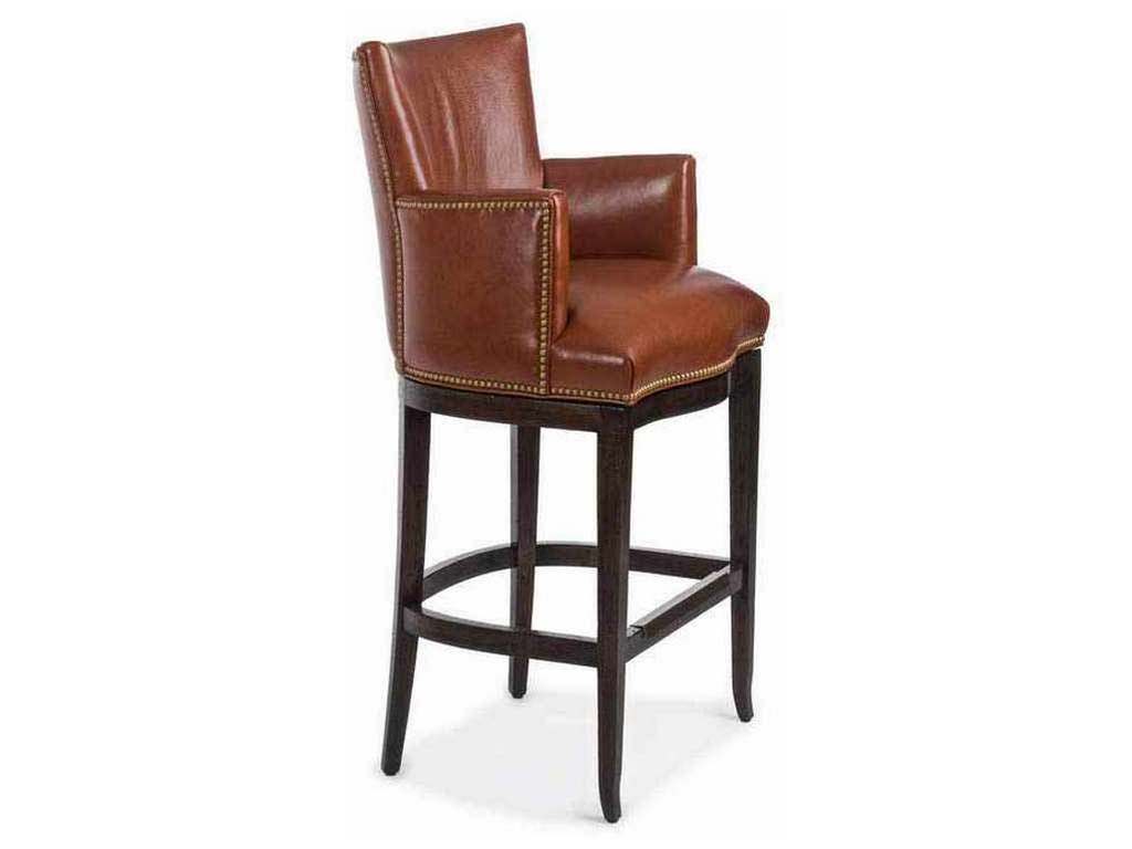 Hancock and Moore 152-30 Station Swivel Barstool Hancock and Moore 152-30 Station Swivel Barstool