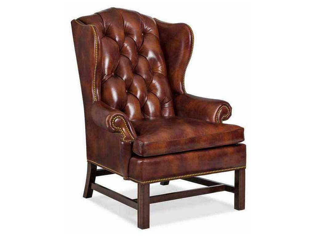 Hancock and Moore 5962-T Baron Tufted Wing Chair