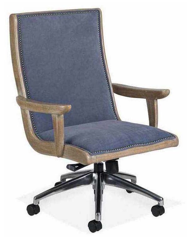 Hancock and Moore 6143ST-PL Yachtsman Low Back Swivel Tilt Office Chair
