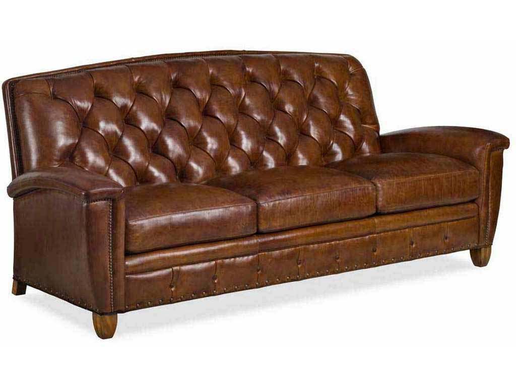 Hancock and Moore 6155-3-T-L  French Curve Sofa with Lacing