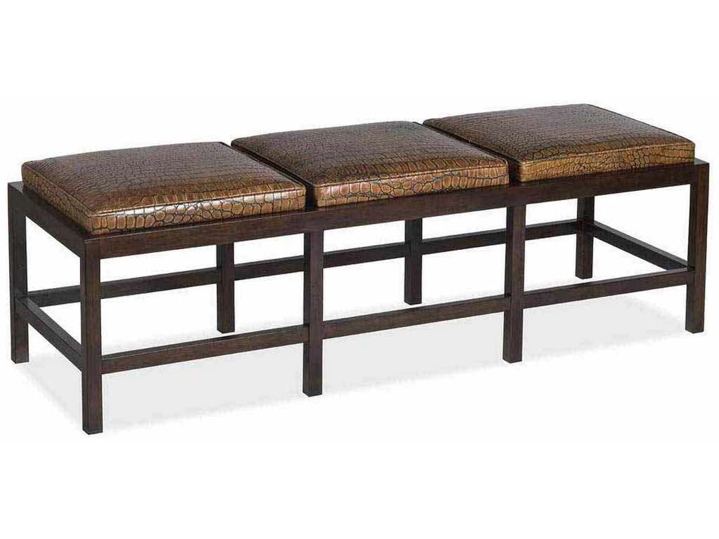 Hancock and Moore 6498-60 Newbury Leather Bench