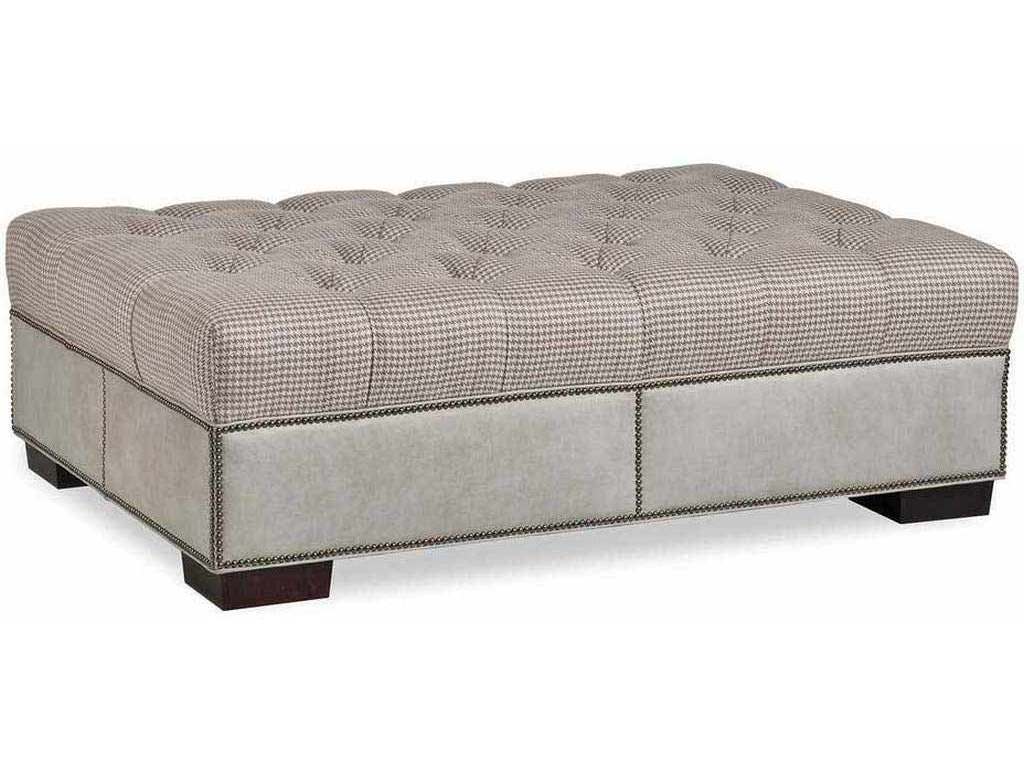 Hancock and Moore Y035944WBT Your Way Leather Ottoman