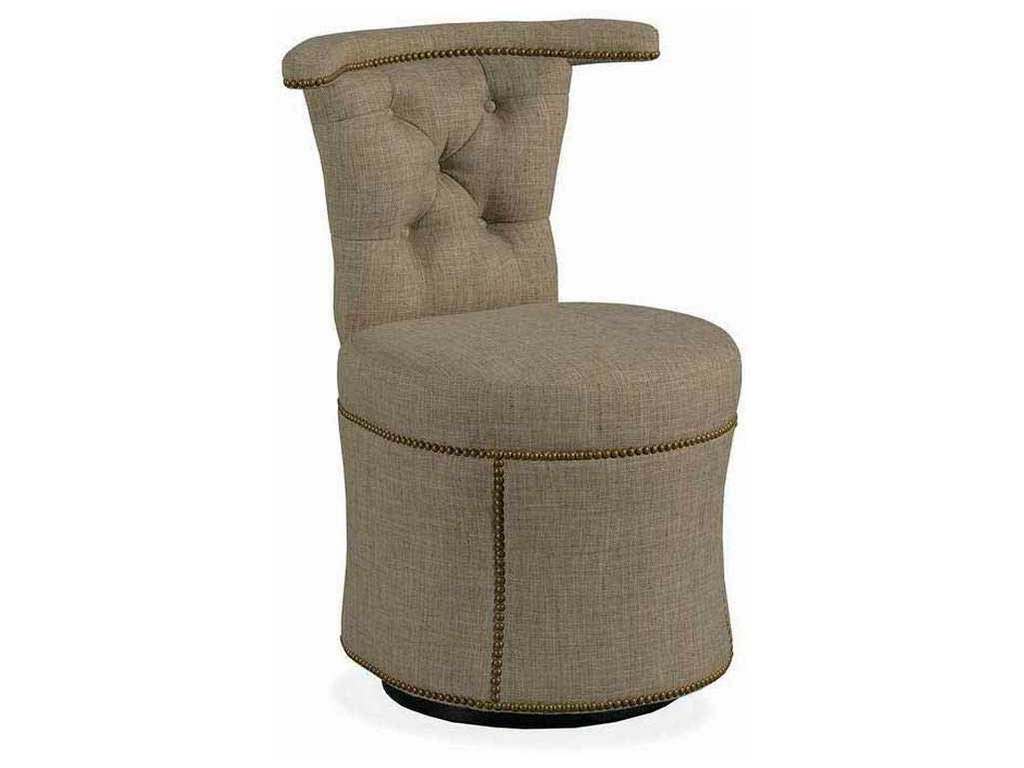 Hancock and Moore CJ6825-S  Margeaux Slipper Swivel Chair