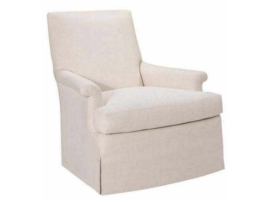 Hickory Chair HC1530-27 Virginia Skirted Swivel Chair