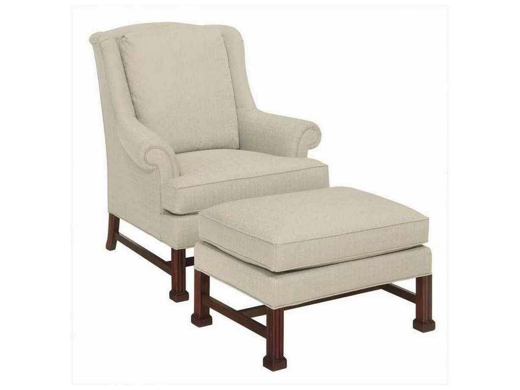 Hickory Chair HC1756-53 Marlborough Leg Lounge Chair