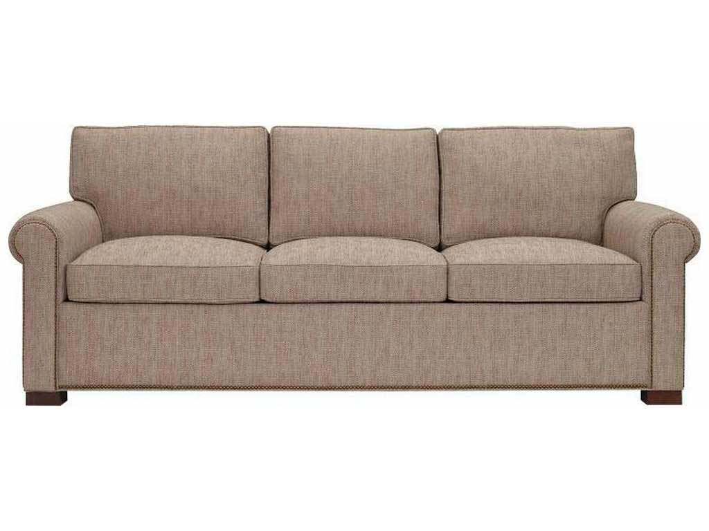 Hickory Chair HC4121-07 Silhouettes Raised Panel Lawson Arm Sleep Sofa