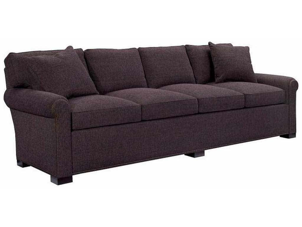 Hickory Chair HC4122-07 Silhouettes M2M Raised Panel Lawson Arm Sofa