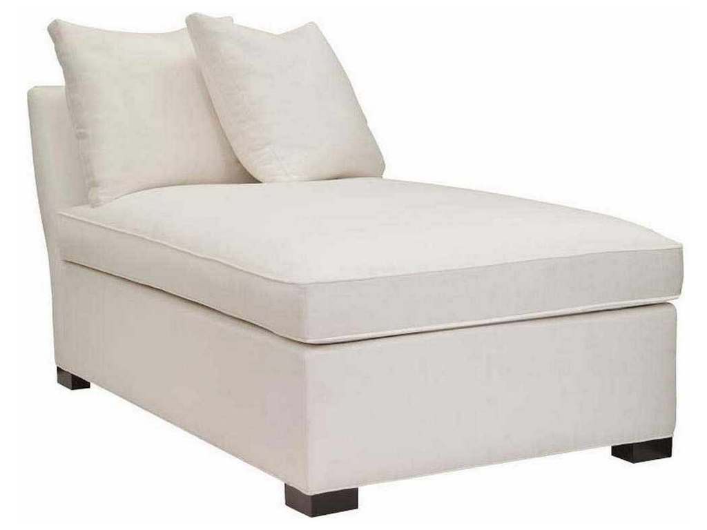 Hickory Chair HC4128-00 Silhouettes M2M Armless Chaise