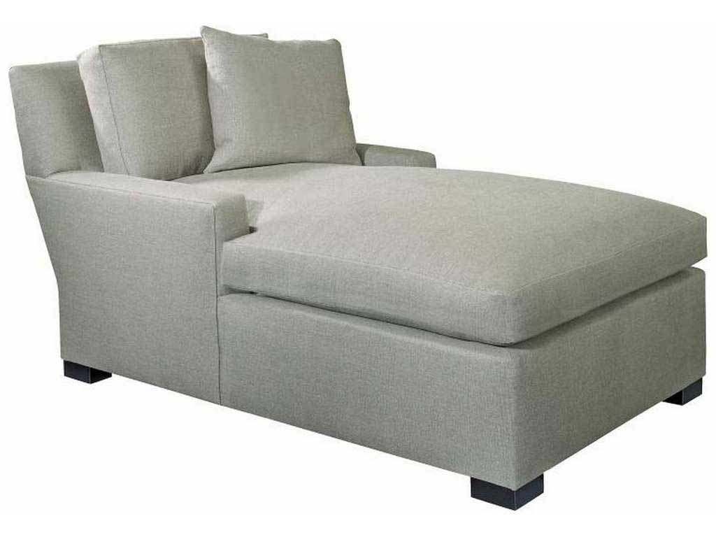 Hickory Chair HC4128-34 Silhouettes M2M Medium Square Arm Chaise