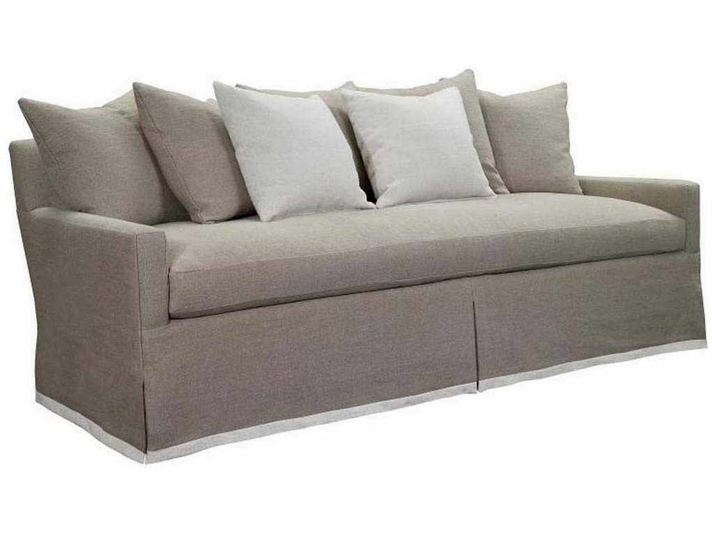 Hickory Chair HC4220-13 Sofa with Dressmaker Skirt Hickory Chair HC4220-13 Sofa with Dressmaker Skirt