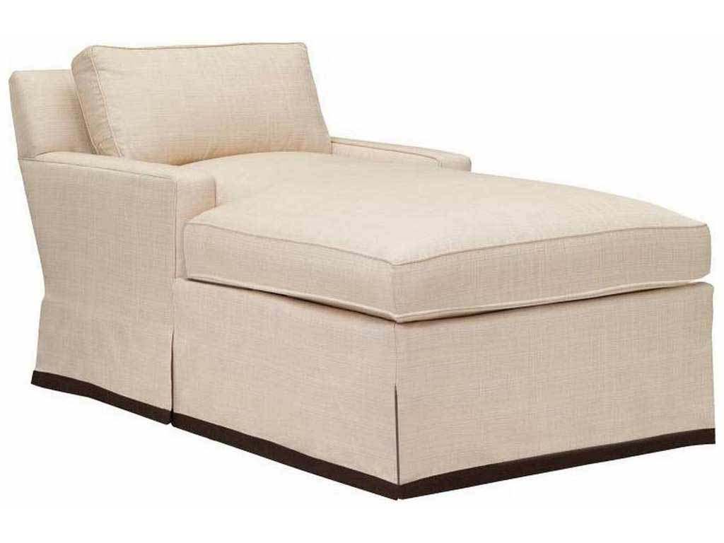 Hickory Chair HC4228-34 Silhouettes M2M Medium Square Arm Chaise