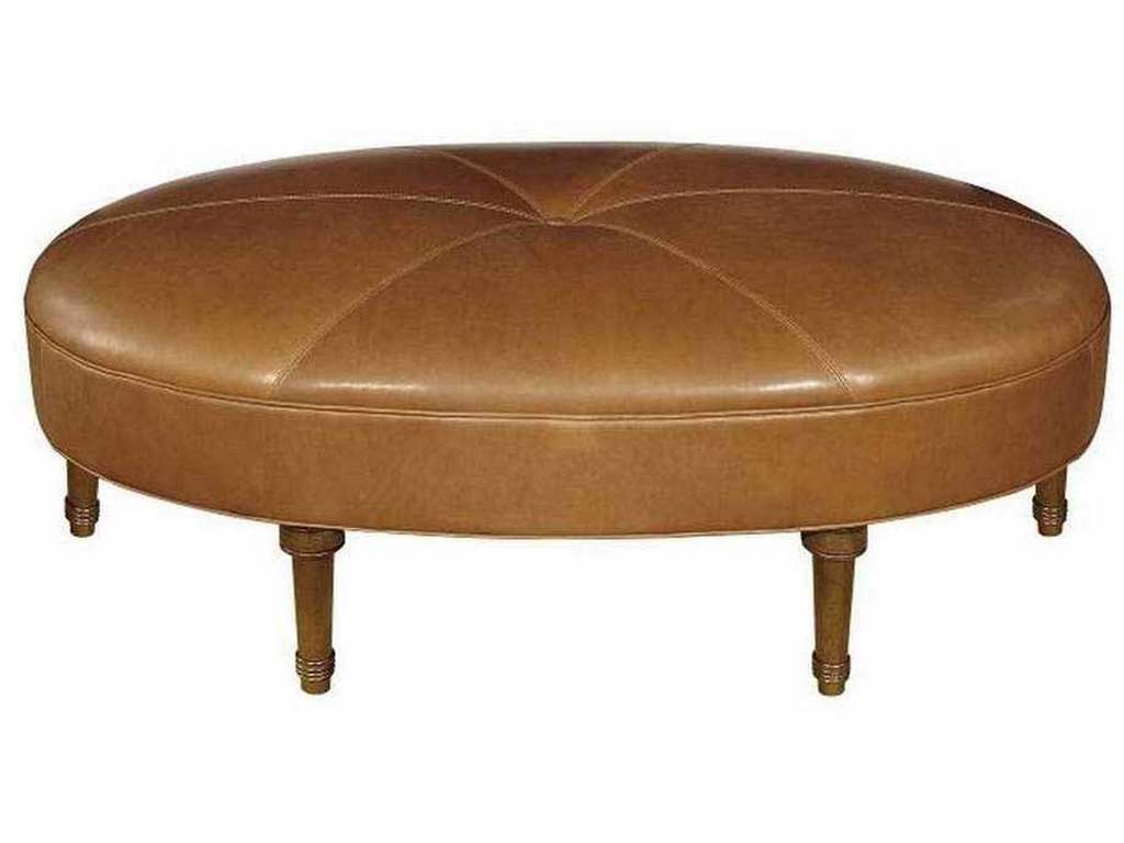 Hickory Chair HC7617-30 Egg Ottoman with Legs