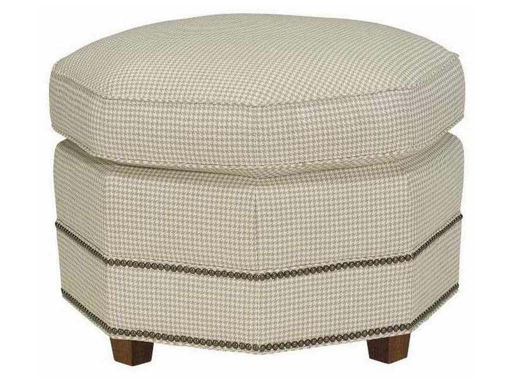Hickory Chair HC7619-30 Octagonal Ottoman