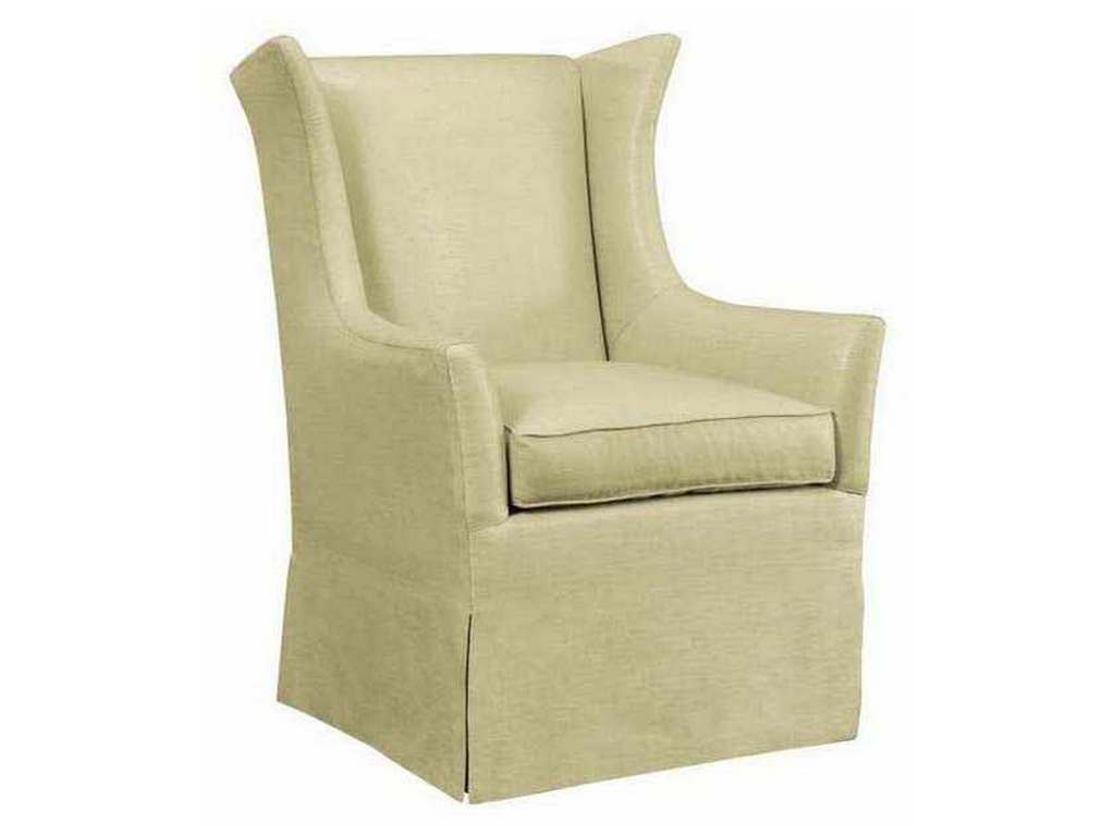 Hickory Chair HC7636-21 Jackson Skirted Wing Chair