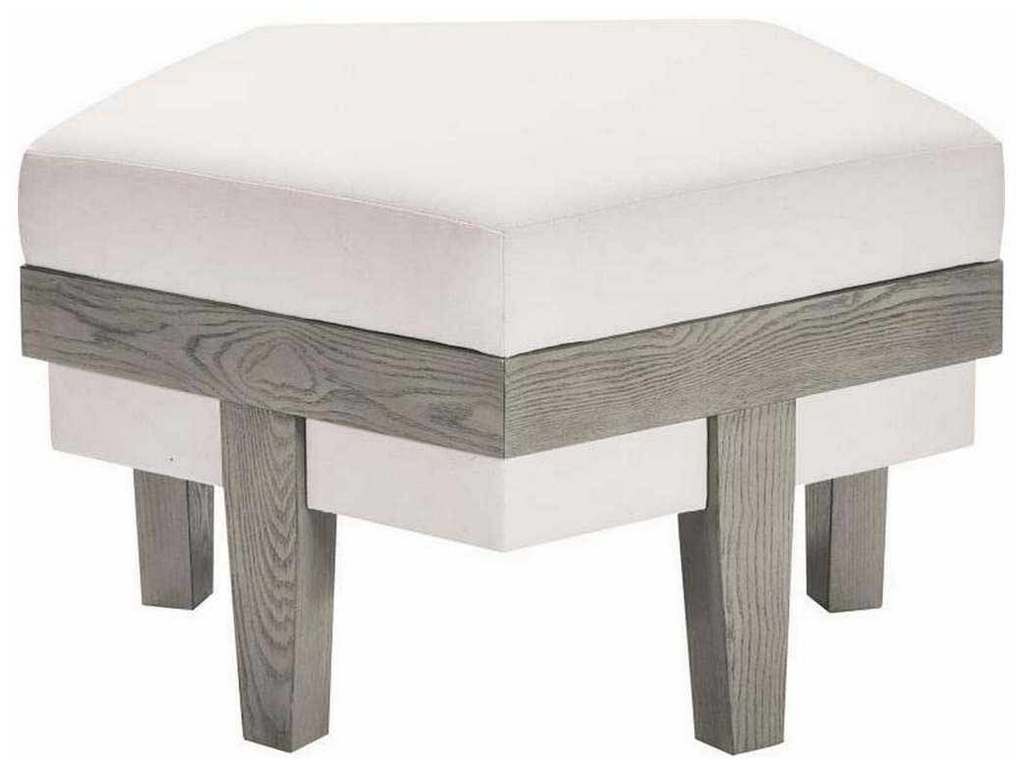 Hickory Chair HC8508-29 Rose Chamfered Ottoman