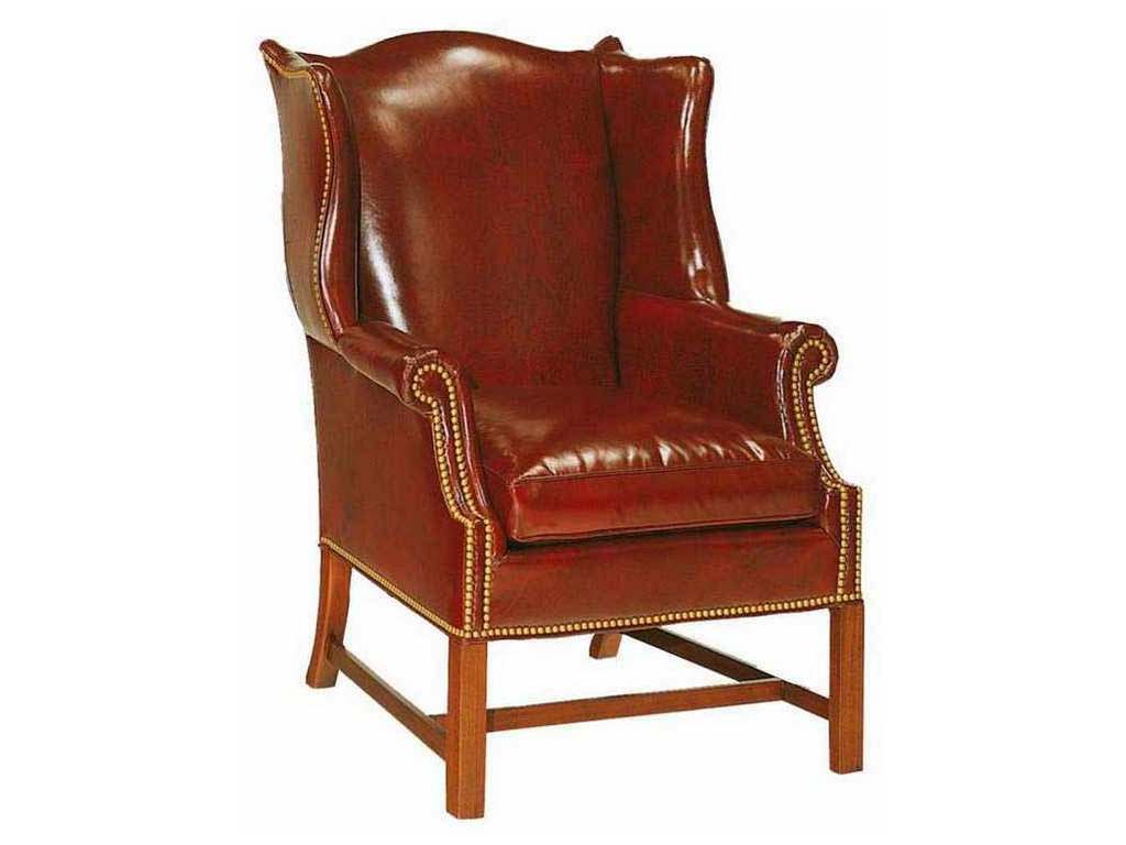 Hickory Chair HC1857-55 Chippendale Wing Chair