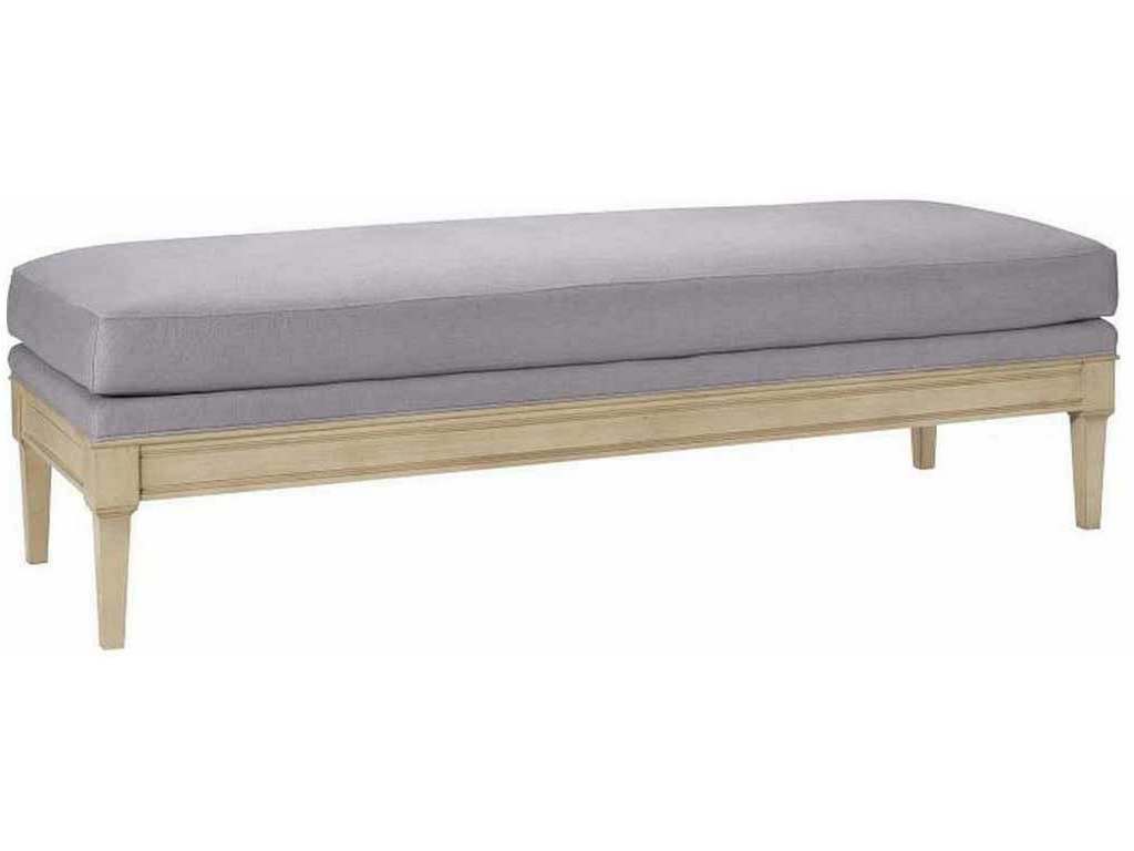 Hickory Chair HC1523-53 Courtland Bench Made To Measure