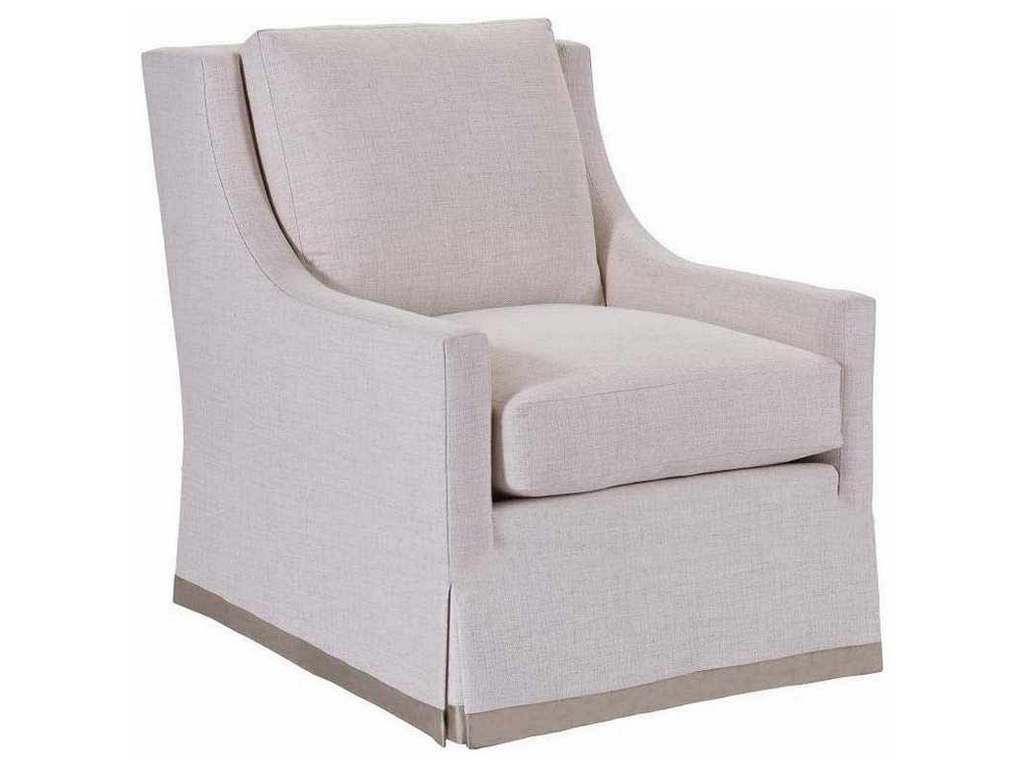 Hickory Chair HC1535-27 Chatham Swivel Chair With Skirt