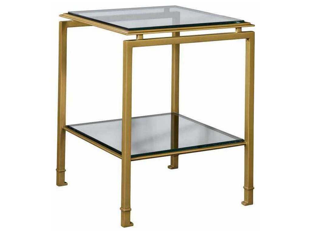 Hickory Chair HC1577-12G Montpelier Side Table With Glass Hickory Chair HC1577-12G Montpelier Side Table With Glass