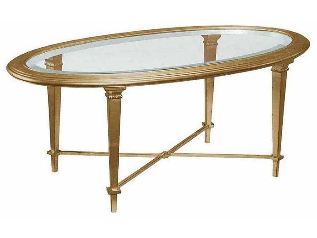 Hickory Chair HC2579-10 Bristol Oval Cocktail Table