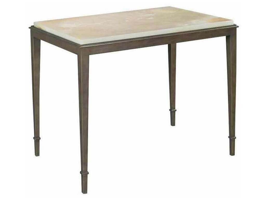 Hickory Chair HC2686-80S Fyn Side Table With Stone Top