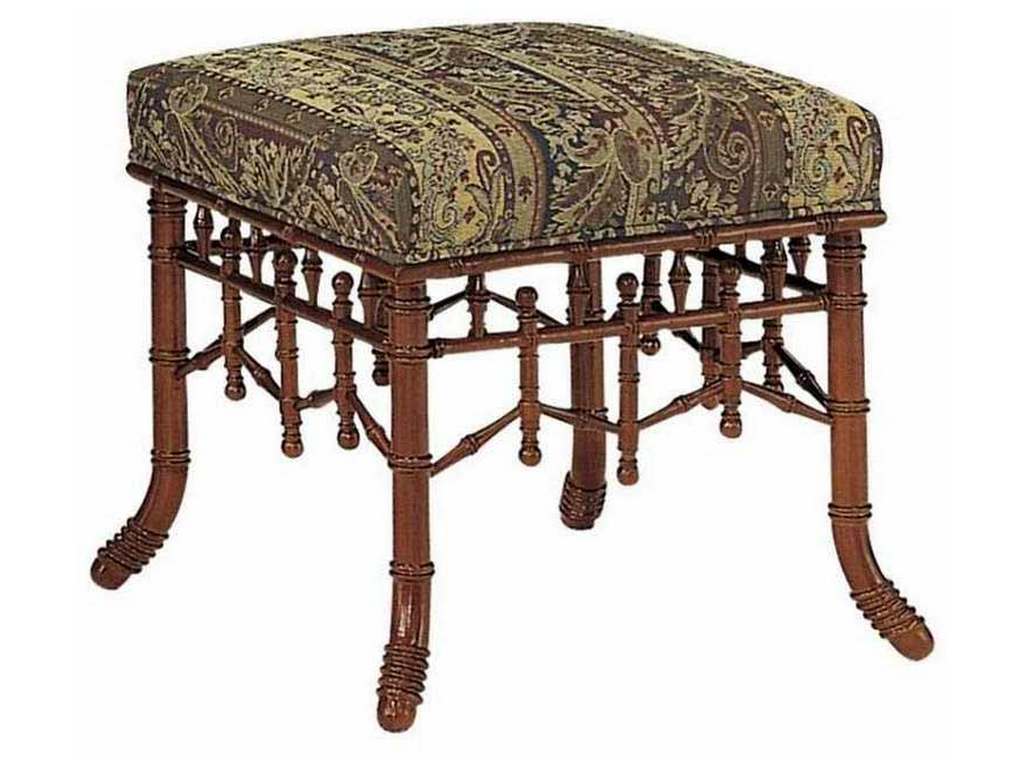 Hickory Chair HC6318-88 Faux Bamboo Bench