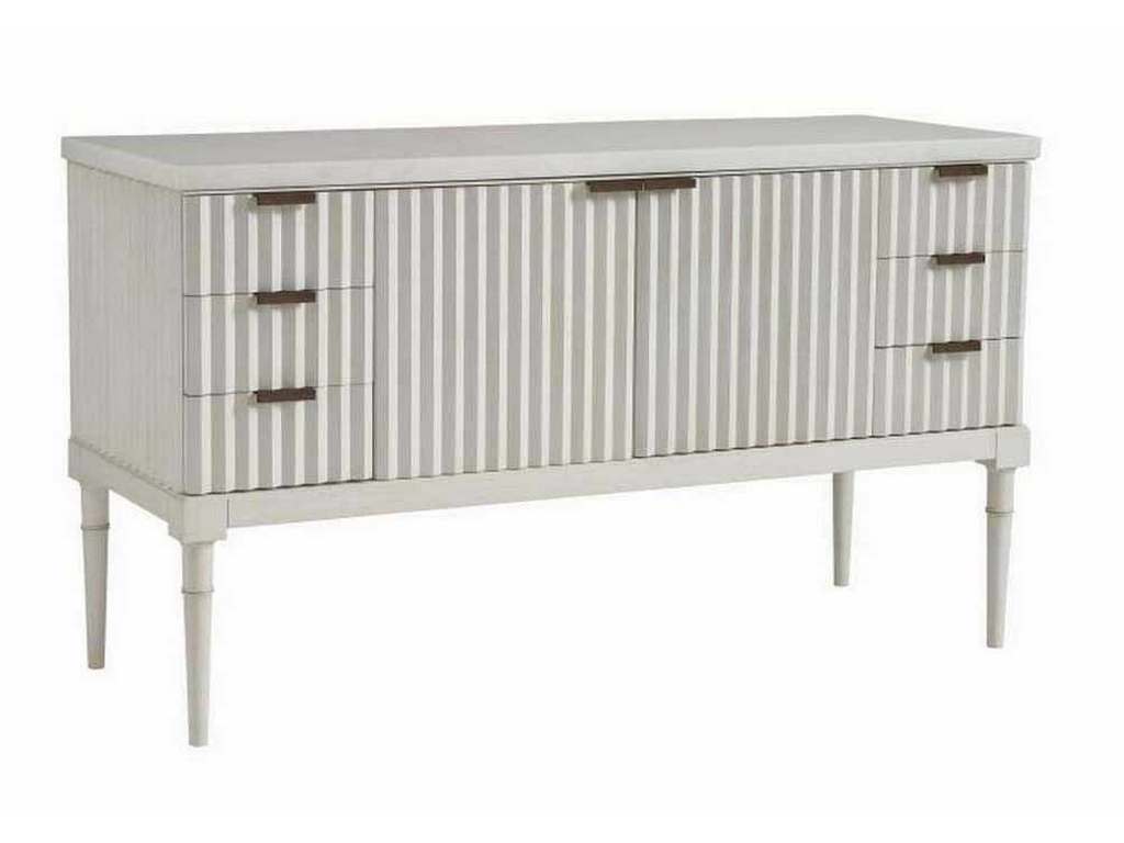 Hickory Chair HC7247-70S Petite Plaited Buffet With Stone Top Hickory Chair HC7247-70S Petite Plaited Buffet With Stone Top