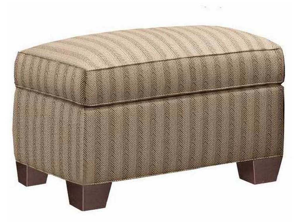 Hickory Chair HC7644-53 Foster Ottoman Made To Measure