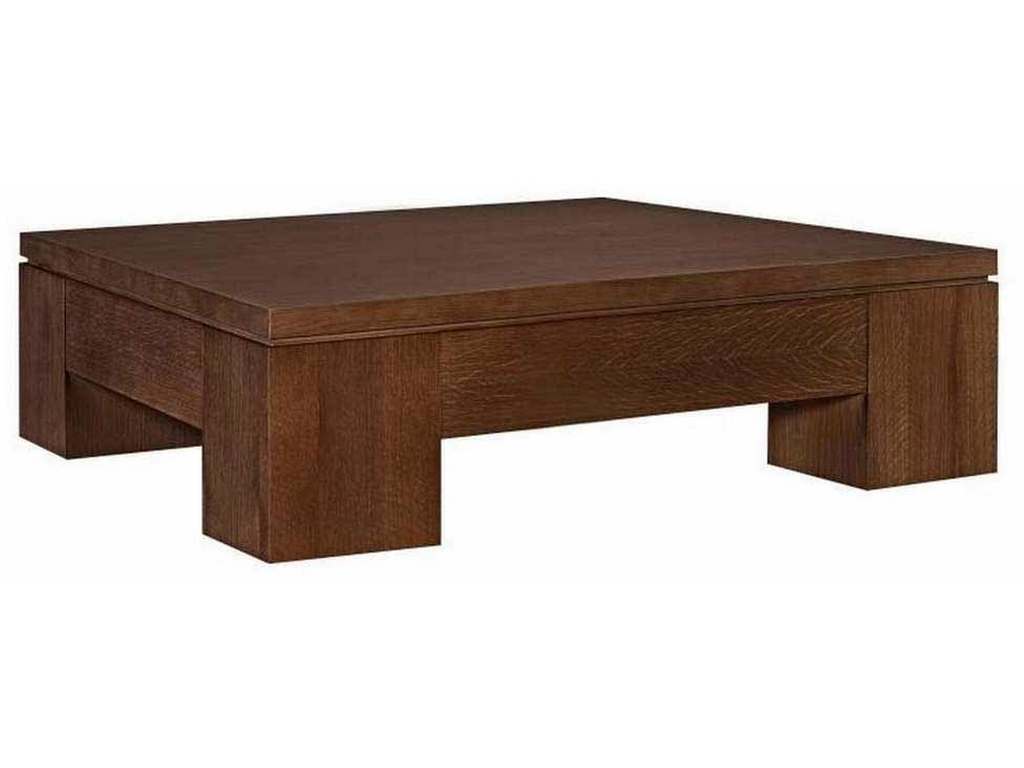 Hickory Chair HC977254-70W Mikos Cocktail Table With Wood Top