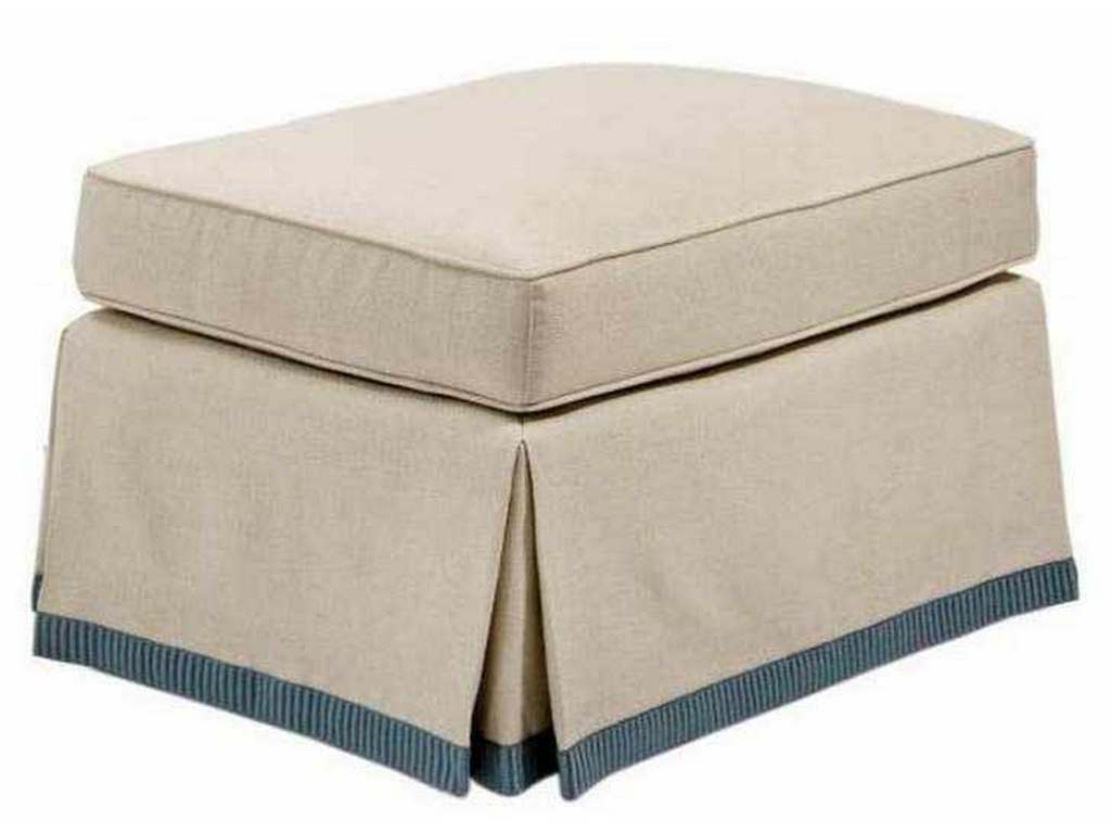 Hickory Chair PE545-50 Kelsey Ottoman