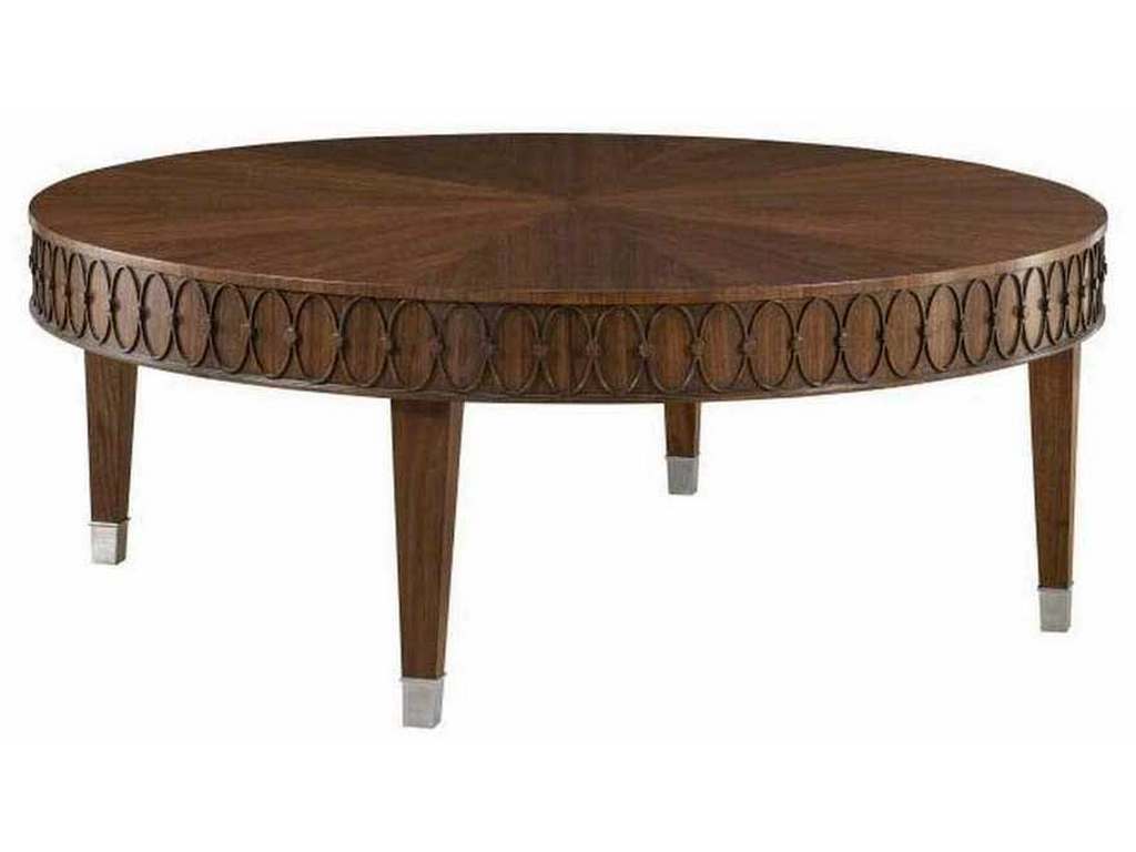 Hickory Chair HC9079-70 Kiam Round Cocktail Table