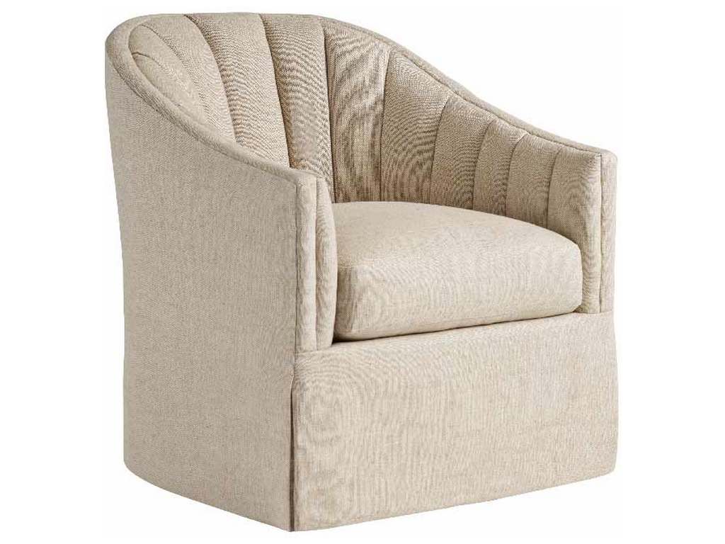 Hickory Chair HC7230-27S Ferris Skirted Swivel Chair Hickory Chair HC7230-27S Ferris Skirted Swivel Chair