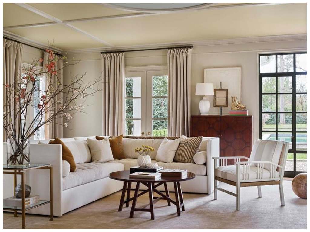 Hickory Chair HC1301-42 Lorraine Left Arm Facing Loveseat