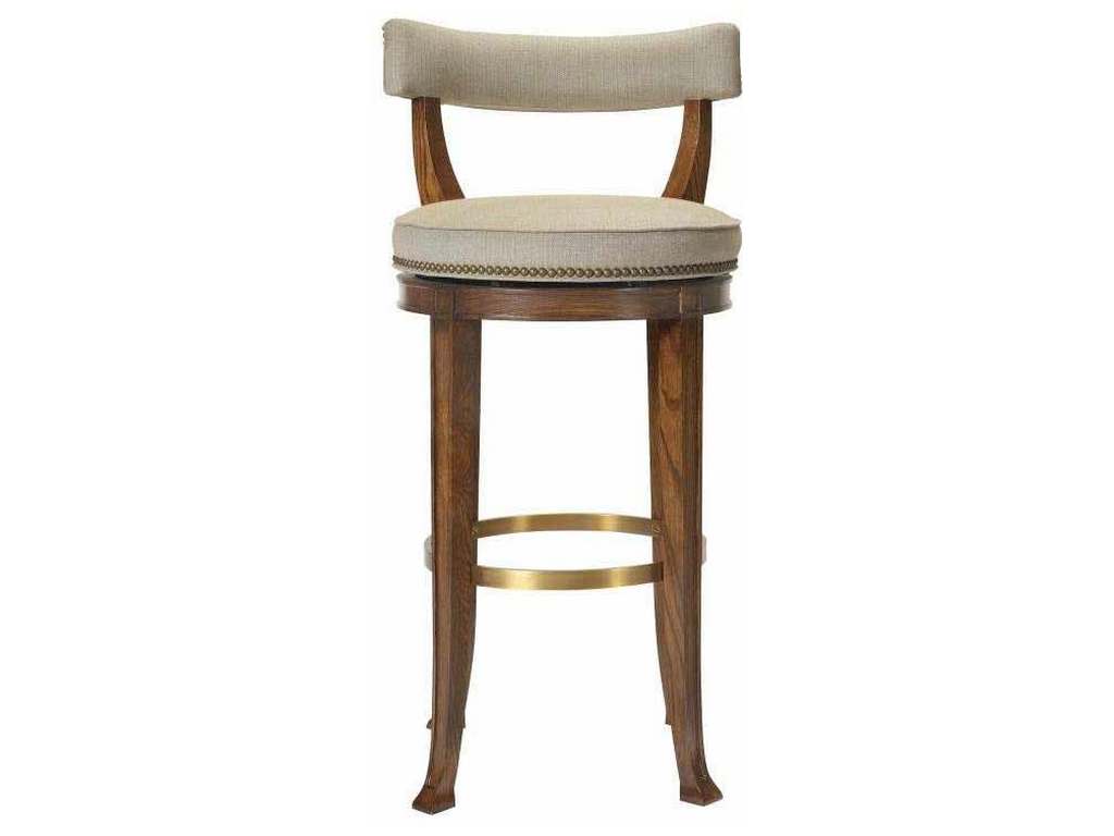 Hickory Chair HC138-14 Newbury Swivel Curved Back Bar Stool